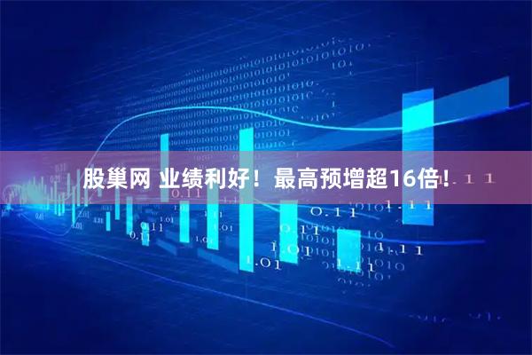 股巢网 业绩利好！最高预增超16倍！