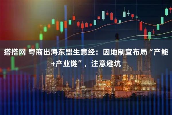 搭搭网 粤商出海东盟生意经：因地制宜布局“产能+产业链”，注意避坑